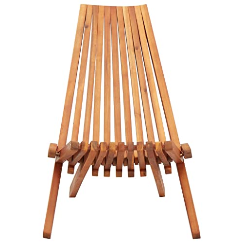HEFZGDB Garten-Liegestühle 2 STK. Massivholz Akazie Kleiner Hocker Gartenstühle Essstühle Kleiner Sessel für Innenhof Terrasse Balkon Garten von HEFZGDB