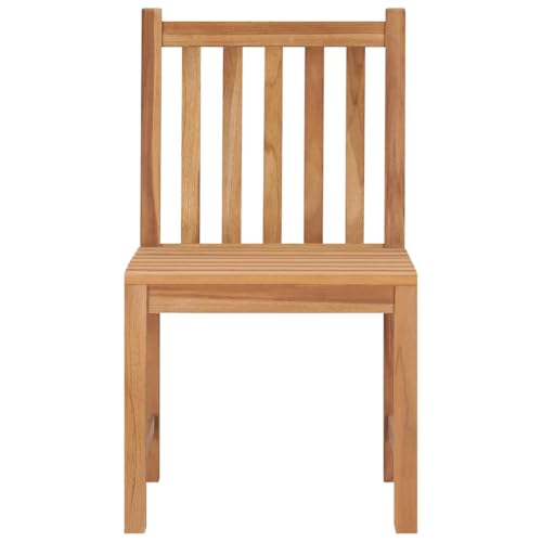 HEFZGDB Gartenstühle 8 STK. mit Kissen Massivholz Teak Campingstühle Campingstuhl Gartenstühle Armlehnstuhl für Innenhof Parks Terrasse Garten von HEFZGDB