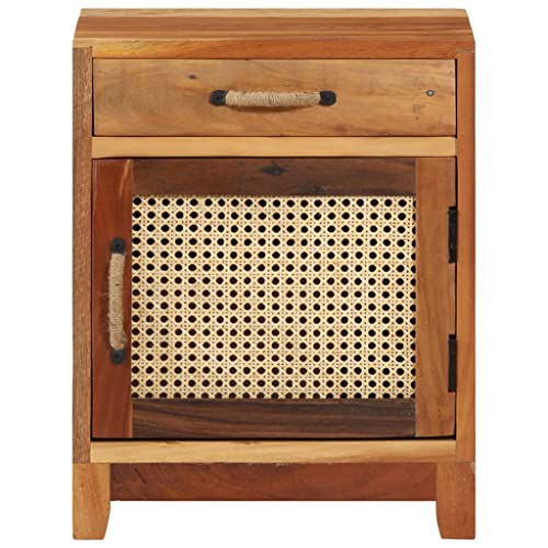 HEFZGDB Nachttisch 40x30x50 cm Altholz Massiv Anrichte Nachtkästchen Nachtschrank Nachttischschrank für Schlafzimmer Hotel Wohnzimmer Gästezimmer HEFZGDB Nachttisch 40x30x50 cm Altholz Massiv Anrichte Nachtkästchen Nachtschrank Nachttischschrank für Schlafzimmer Hotel Wohnzimmer Gästezimmer von HEFZGDB