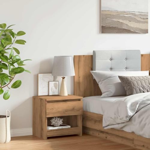 HEFZGDB Nachttisch Artisan-Eiche 40x30x39 cm Holzwerkstoff Kleiner Tisch Nachttische Nachtschrank Nachttischschrank für Hotel Schlafzimmer Wohnzimmer Gästezimmer HEFZGDB Nachttisch Artisan-Eiche 40x30x39 cm Holzwerkstoff Kleiner Tisch Nachttische Nachtschrank Nachttischschrank für Hotel Schlafzimmer Wohnzimmer Gästezimmer von HEFZGDB