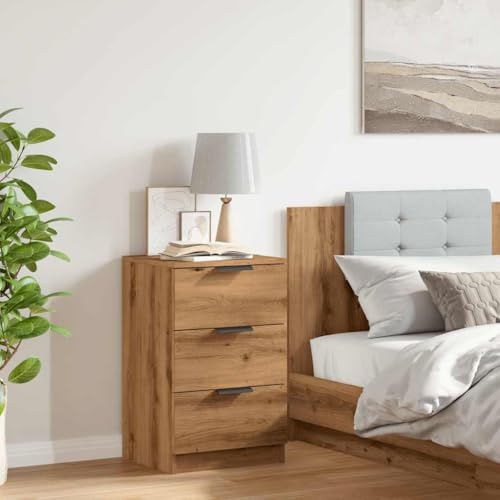 HEFZGDB Nachttisch Artisan-Eiche 40x36x65 cm Holzwerkstoff Kaffeetisch Nachttische Couchtisch Bartisch für Wohnzimmer Gästezimmer Hotel Schlafzimmer HEFZGDB Nachttisch Artisan-Eiche 40x36x65 cm Holzwerkstoff Kaffeetisch Nachttische Couchtisch Bartisch für Wohnzimmer Gästezimmer Hotel Schlafzimmer von HEFZGDB