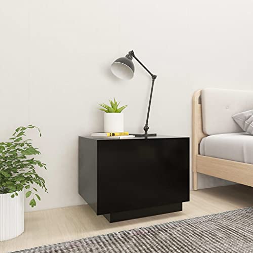 HEFZGDB Nachttisch Schwarz 100x35x40 cm Holzwerkstoff Nachttisch Vintage Nachtschrank Beistelltisch Küchentisch für Schlafzimmer Hotel Wohnzimmer Gästezimmer HEFZGDB Nachttisch Schwarz 100x35x40 cm Holzwerkstoff Nachttisch Vintage Nachtschrank Beistelltisch Küchentisch für Schlafzimmer Hotel Wohnzimmer Gästezimmer von HEFZGDB