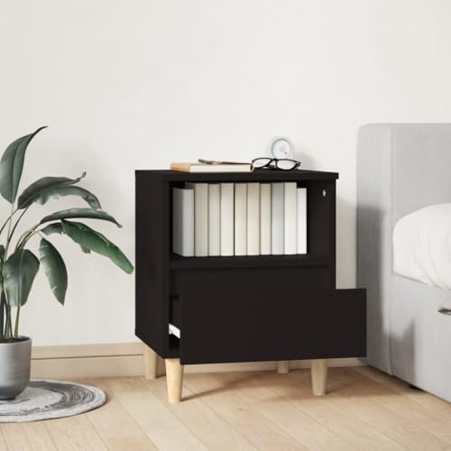 HEFZGDB Nachttisch Schwarz 40x35x50 cm Nachttisch Modern Nachttische Nachtschrank Sideboard Wohnzimmer für Hotel Wohnzimmer Gästezimmer Schlafzimmer HEFZGDB Nachttisch Schwarz 40x35x50 cm Nachttisch Modern Nachttische Nachtschrank Sideboard Wohnzimmer für Hotel Wohnzimmer Gästezimmer Schlafzimmer von HEFZGDB