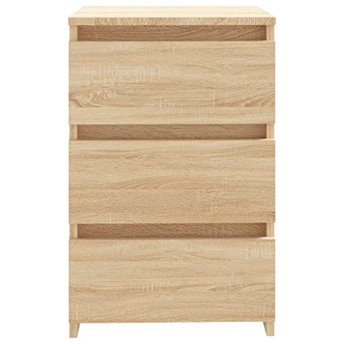 HEFZGDB Nachttisch Sonoma-Eiche 40x35x62,5 cm Holzwerkstoff Nachttisch Vintage Nachttische Nachtschrank Nachtkasten für Wohnzimmer Gästezimmer Schlafzimmer Hotel HEFZGDB Nachttisch Sonoma-Eiche 40x35x62,5 cm Holzwerkstoff Nachttisch Vintage Nachttische Nachtschrank Nachtkasten für Wohnzimmer Gästezimmer Schlafzimmer Hotel von HEFZGDB