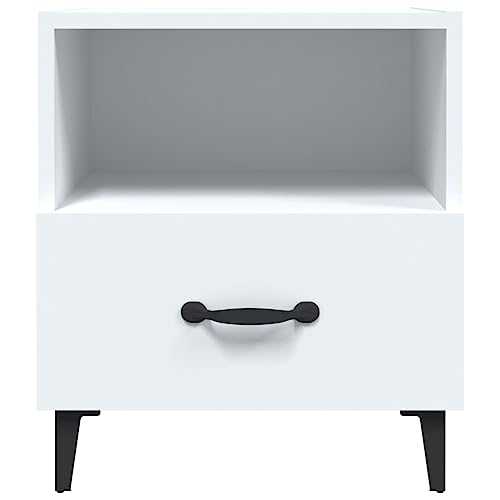 HEFZGDB Nachttisch Weiß Holzwerkstoff Nachtschränkchen Nachtschrank Konsolentisch Stubentisch für Hotel Wohnzimmer Schlafzimmer Gästezimmer HEFZGDB Nachttisch Weiß Holzwerkstoff Nachtschränkchen Nachtschrank Konsolentisch Stubentisch für Hotel Wohnzimmer Schlafzimmer Gästezimmer von HEFZGDB