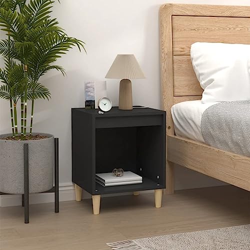 HEFZGDB Nachttische 2 STK. Schwarz 40x35x50 cm Sideboard Wohnzimmer Nachtkästchen Bartisch Lowboard für Wohnzimmer Gästezimmer Schlafzimmer Hotel HEFZGDB Nachttische 2 STK. Schwarz 40x35x50 cm Sideboard Wohnzimmer Nachtkästchen Bartisch Lowboard für Wohnzimmer Gästezimmer Schlafzimmer Hotel von HEFZGDB