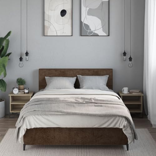 HEFZGDB Nachttische 2 STK. Sonoma Eiche 40x30x40 cm Holzwerkstoff Nachtschränkchen Nachtschrank Konsolentisch Stubentisch für Schlafzimmer Gästezimmer Wohnzimmer Hotel HEFZGDB Nachttische 2 STK. Sonoma Eiche 40x30x40 cm Holzwerkstoff Nachtschränkchen Nachtschrank Konsolentisch Stubentisch für Schlafzimmer Gästezimmer Wohnzimmer Hotel von HEFZGDB