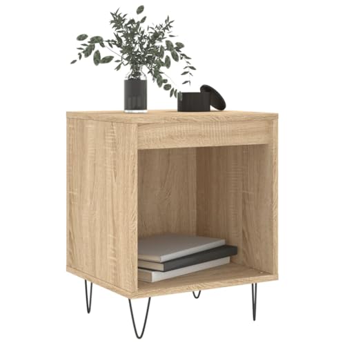 HEFZGDB Nachttische 2 STK. Sonoma-Eiche 40x35x50 cm Holzwerkstoff Kleiner Tisch Nachttische Nachtschrank Nachttischschrank für Hotel Gästezimmer Schlafzimmer Wohnzimmer HEFZGDB Nachttische 2 STK. Sonoma-Eiche 40x35x50 cm Holzwerkstoff Kleiner Tisch Nachttische Nachtschrank Nachttischschrank für Hotel Gästezimmer Schlafzimmer Wohnzimmer von HEFZGDB