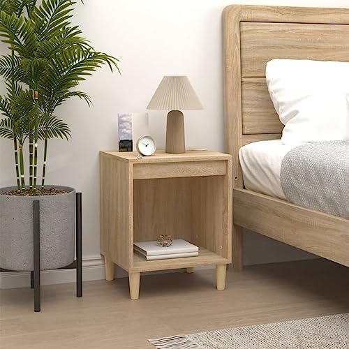 HEFZGDB Nachttische 2 STK. Sonoma-Eiche 40x35x50 cm Sideboard Wohnzimmer Nachtkästchen Bartisch Lowboard für Wohnzimmer Gästezimmer Schlafzimmer Hotel HEFZGDB Nachttische 2 STK. Sonoma-Eiche 40x35x50 cm Sideboard Wohnzimmer Nachtkästchen Bartisch Lowboard für Wohnzimmer Gästezimmer Schlafzimmer Hotel von HEFZGDB