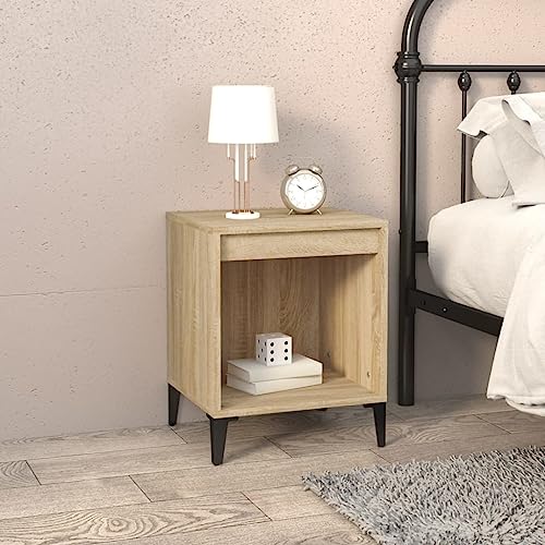 HEFZGDB Nachttische 2 STK. Sonoma-Eiche 40x35x50 cm Sideboard Wohnzimmer Wohnzimmertisch Couchtisch Nachttischschrank für Hotel Gästezimmer Schlafzimmer Wohnzimmer HEFZGDB Nachttische 2 STK. Sonoma-Eiche 40x35x50 cm Sideboard Wohnzimmer Wohnzimmertisch Couchtisch Nachttischschrank für Hotel Gästezimmer Schlafzimmer Wohnzimmer von HEFZGDB