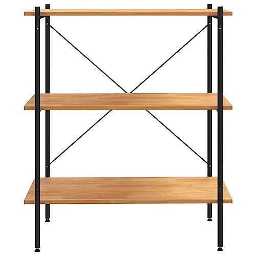 HEFZGDB Regal mit 3 Böden Schwarz und Eiche-Optik 80x40x92 cm Büroregal Cd Regal Aktenschrank Mehrzweckschrank für Arbeitszimmer Bibliothek Wohnbereich Büro HEFZGDB Regal mit 3 Böden Schwarz und Eiche-Optik 80x40x92 cm Büroregal Cd Regal Aktenschrank Mehrzweckschrank für Arbeitszimmer Bibliothek Wohnbereich Büro von HEFZGDB