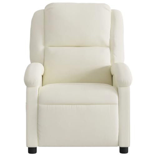 HEFZGDB Relaxsessel Creme Samt Couchsessel Schminkstuhl Hocker Schminktisch Seselstuhl Wohnzimmer für Schlafzimmer Wohnbereich Sitzungszimmer Arbeitszimmer von HEFZGDB