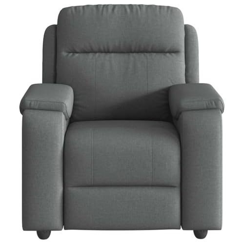 HEFZGDB Relaxsessel Dunkelgrau Stoff Wohnzimmerstühle Lesesessel Bequem Loungesessel Wohnzimmer Kleiner Sessel für Wohnbereich Arbeitszimmer Sitzungszimmer Schlafzimmer HEFZGDB Relaxsessel Dunkelgrau Stoff Wohnzimmerstühle Lesesessel Bequem Loungesessel Wohnzimmer Kleiner Sessel für Wohnbereich Arbeitszimmer Sitzungszimmer Schlafzimmer von HEFZGDB