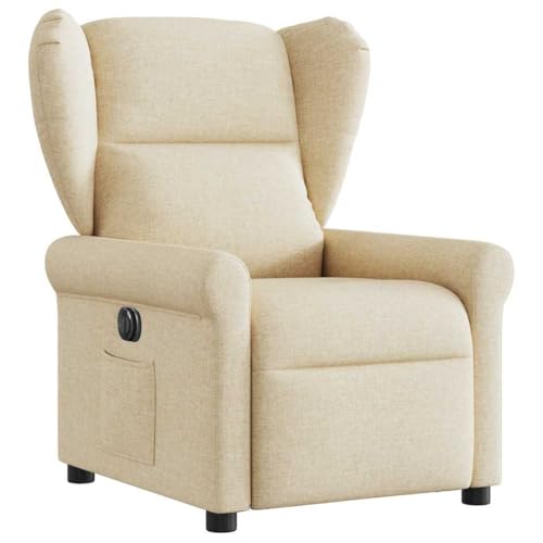 HEFZGDB Relaxsessel Elektrisch Creme Stoff Living Room Chairs Loungesessel Wohnzimmer Esszimmerstühle Küchenstühle für Balkon Sitzungszimmer Arbeitszimmer Schlafzimmer HEFZGDB Relaxsessel Elektrisch Creme Stoff Living Room Chairs Loungesessel Wohnzimmer Esszimmerstühle Küchenstühle für Balkon Sitzungszimmer Arbeitszimmer Schlafzimmer von HEFZGDB