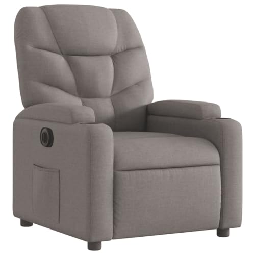 HEFZGDB Relaxsessel Elektrisch Taupe Stoff Living Room Chairs Lesesessel Bequem Lesestuhl Reading Chair für Arbeitszimmer Schlafzimmer Wohnbereich Balkon HEFZGDB Relaxsessel Elektrisch Taupe Stoff Living Room Chairs Lesesessel Bequem Lesestuhl Reading Chair für Arbeitszimmer Schlafzimmer Wohnbereich Balkon von HEFZGDB