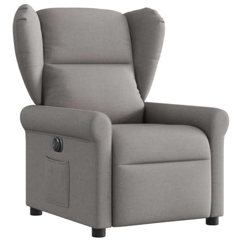 HEFZGDB Relaxsessel Elektrisch Taupe Stoff Living Room Chairs Loungesessel Wohnzimmer Esszimmerstühle Küchenstühle für Balkon Sitzungszimmer Arbeitszimmer Schlafzimmer HEFZGDB Relaxsessel Elektrisch Taupe Stoff Living Room Chairs Loungesessel Wohnzimmer Esszimmerstühle Küchenstühle für Balkon Sitzungszimmer Arbeitszimmer Schlafzimmer von HEFZGDB