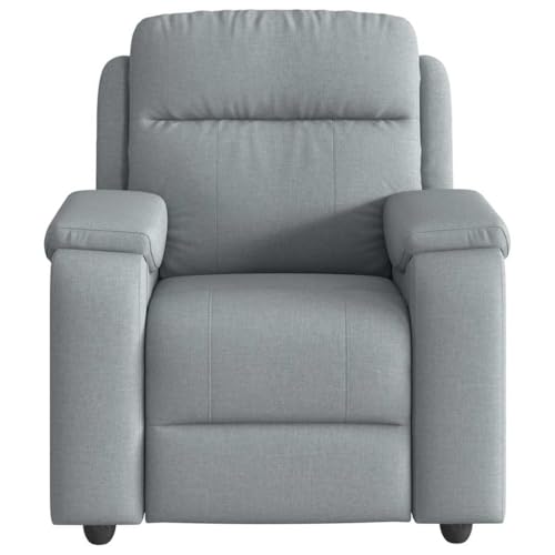 HEFZGDB Relaxsessel Hellgrau Stoff Wohnzimmerstühle Lesesessel Bequem Loungesessel Wohnzimmer Kleiner Sessel für Wohnbereich Arbeitszimmer Sitzungszimmer Schlafzimmer HEFZGDB Relaxsessel Hellgrau Stoff Wohnzimmerstühle Lesesessel Bequem Loungesessel Wohnzimmer Kleiner Sessel für Wohnbereich Arbeitszimmer Sitzungszimmer Schlafzimmer von HEFZGDB