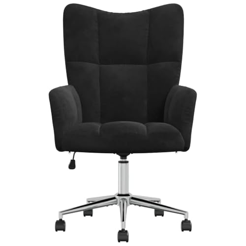 HEFZGDB Relaxsessel Schwarz Samt Armchair Living Room Loungesessel Wohnzimmer Schminktisch Stuhl Sessel Jugendzimmer für Schlafzimmer Sitzungszimmer Balkon Arbeitszimmer HEFZGDB Relaxsessel Schwarz Samt Armchair Living Room Loungesessel Wohnzimmer Schminktisch Stuhl Sessel Jugendzimmer für Schlafzimmer Sitzungszimmer Balkon Arbeitszimmer von HEFZGDB