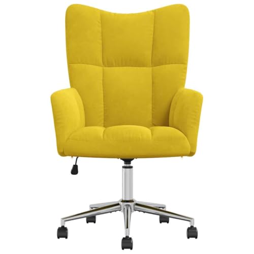 HEFZGDB Relaxsessel Senfgelb Samt Armchair Living Room Loungesessel Wohnzimmer Schminktisch Stuhl Sessel Jugendzimmer für Schlafzimmer Sitzungszimmer Balkon Arbeitszimmer HEFZGDB Relaxsessel Senfgelb Samt Armchair Living Room Loungesessel Wohnzimmer Schminktisch Stuhl Sessel Jugendzimmer für Schlafzimmer Sitzungszimmer Balkon Arbeitszimmer von HEFZGDB