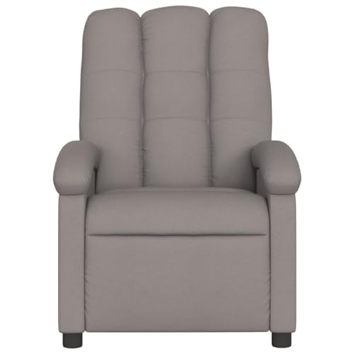 HEFZGDB Relaxsessel Taupe Stoff Living Room Chairs Lesesessel Bequem Loungesessel Wohnzimmer Armchair Living Room für Sitzungszimmer Balkon Schlafzimmer Arbeitszimmer von HEFZGDB