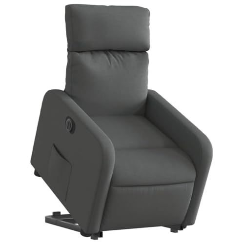 HEFZGDB Relaxsessel mit Aufstehhilfe Elektrisch Dunkelgrau Stoff Living Room Chairs Lesesessel Bequem Lesestuhl Reading Chair für Arbeitszimmer Wohnbereich Balkon Schlafzimmer HEFZGDB Relaxsessel mit Aufstehhilfe Elektrisch Dunkelgrau Stoff Living Room Chairs Lesesessel Bequem Lesestuhl Reading Chair für Arbeitszimmer Wohnbereich Balkon Schlafzimmer von HEFZGDB