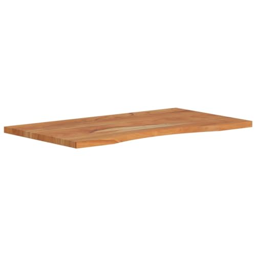 HEFZGDB Schreibtischplatte 90x50x2,5 cm Rechteckig Massivholz Akazie Waschtischplatte Arbeitsplatte Küchenarbeitsplatte Desk für Studienraum Büro Konferenzraum Küche HEFZGDB Schreibtischplatte 90x50x2,5 cm Rechteckig Massivholz Akazie Waschtischplatte Arbeitsplatte Küchenarbeitsplatte Desk für Studienraum Büro Konferenzraum Küche von HEFZGDB