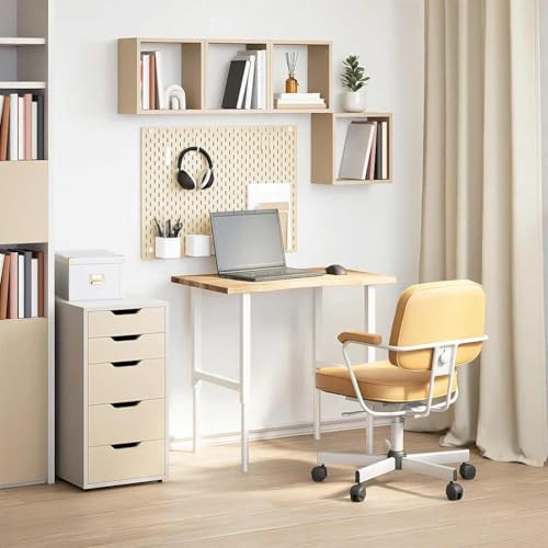 HEFZGDB Schreibtischplatte Unbehandelt 80x60x2,5 cm Massivholz Eiche Schreibtische Küchenarbeitsplatte Schreibtisch Bürotisch für Studienraum Küche Konferenzraum Büro von HEFZGDB