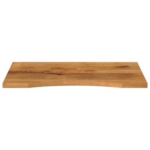 HEFZGDB Schreibtischplatte mit Aussparung 100x60x2,5cm Massivholz Mango Waschtischplatte Arbeitsplatte Küchenarbeitsplatte Bürotisch für Büro Küche Studienraum Konferenzraum HEFZGDB Schreibtischplatte mit Aussparung 100x60x2,5cm Massivholz Mango Waschtischplatte Arbeitsplatte Küchenarbeitsplatte Bürotisch für Büro Küche Studienraum Konferenzraum von HEFZGDB