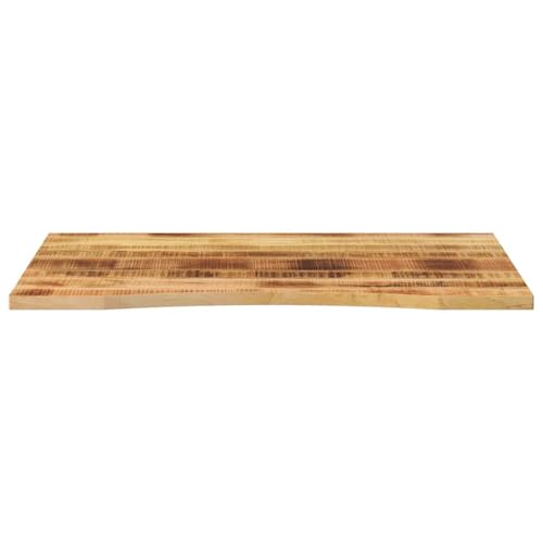 HEFZGDB Schreibtischplatte mit Aussparung 100x80x2,5cm Massivholz Mango Desk Küchenarbeitsplatte Schreibtischplatte Bürotisch für Studienraum Küche Konferenzraum Büro HEFZGDB Schreibtischplatte mit Aussparung 100x80x2,5cm Massivholz Mango Desk Küchenarbeitsplatte Schreibtischplatte Bürotisch für Studienraum Küche Konferenzraum Büro von HEFZGDB