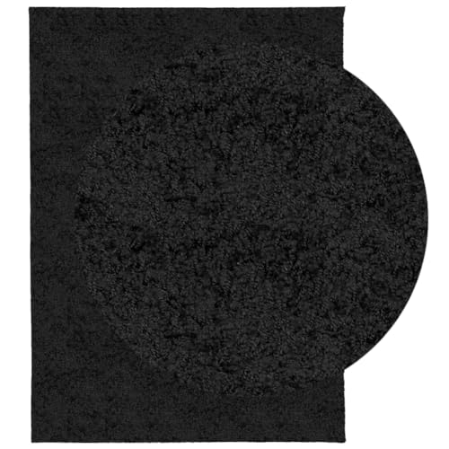 HEFZGDB Shaggy-Teppich Pamplona Hochflor Modern Schwarz 140x200 cm Rugs for Living Room Wohnzimmerteppich Küchenläufer Teppich Flur für Speisesaal Arbeitszimmer Wohnbereich Schlafzimmer HEFZGDB Shaggy-Teppich Pamplona Hochflor Modern Schwarz 140x200 cm Rugs for Living Room Wohnzimmerteppich Küchenläufer Teppich Flur für Speisesaal Arbeitszimmer Wohnbereich Schlafzimmer von HEFZGDB