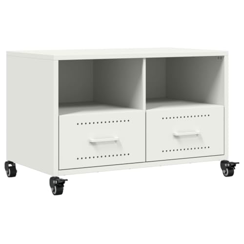HEFZGDB TV-Schrank Weiß 68x39x43,5 cm Kaltgewalzter Stahl Tv Ünitesi Tv Board Couchtisch Tv Ständer für Wohnbereich Schlafzimmer Gästezimmer Erholungsraum HEFZGDB TV-Schrank Weiß 68x39x43,5 cm Kaltgewalzter Stahl Tv Ünitesi Tv Board Couchtisch Tv Ständer für Wohnbereich Schlafzimmer Gästezimmer Erholungsraum von HEFZGDB