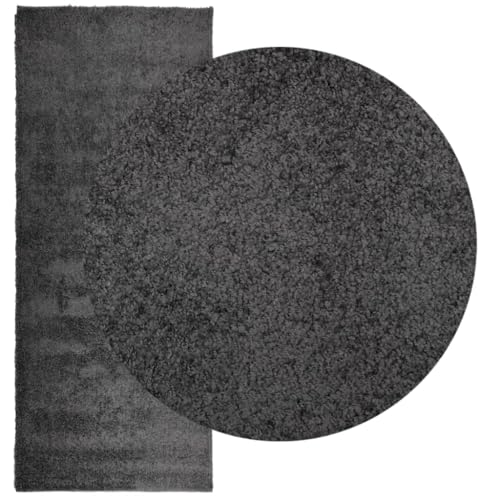 HEFZGDB Teppich Shaggy Hochflor Modern Anthrazit 80x200 cm Rugs for Living Room Wohnzimmerteppich Küchenläufer Teppich Flur für Speisesaal Arbeitszimmer Wohnbereich Schlafzimmer HEFZGDB Teppich Shaggy Hochflor Modern Anthrazit 80x200 cm Rugs for Living Room Wohnzimmerteppich Küchenläufer Teppich Flur für Speisesaal Arbeitszimmer Wohnbereich Schlafzimmer von HEFZGDB