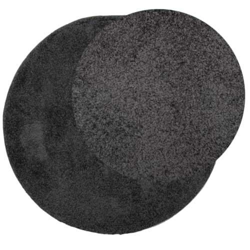 HEFZGDB Teppich Shaggy Hochflor Modern Anthrazit Ø 120 cm Rugs for Living Room Wohnzimmerteppich Küchenläufer Teppich Flur für Speisesaal Arbeitszimmer Wohnbereich Schlafzimmer HEFZGDB Teppich Shaggy Hochflor Modern Anthrazit Ø 120 cm Rugs for Living Room Wohnzimmerteppich Küchenläufer Teppich Flur für Speisesaal Arbeitszimmer Wohnbereich Schlafzimmer von HEFZGDB