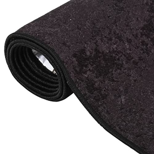 HEFZGDB Teppich Waschbar 80x300 cm Anthrazit rutschfest Küchenteppich Carpet Teppich Schlafzimmer Teppiche für Sitzungszimmer Arbeitszimmer Wohnbereich Speisesaal HEFZGDB Teppich Waschbar 80x300 cm Anthrazit rutschfest Küchenteppich Carpet Teppich Schlafzimmer Teppiche für Sitzungszimmer Arbeitszimmer Wohnbereich Speisesaal von HEFZGDB
