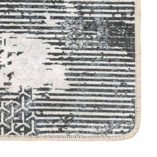 HEFZGDB Teppich Waschbar Mehrfarbig 80x150 cm rutschfest Küchenteppich Carpet Teppich Schlafzimmer Teppiche für Sitzungszimmer Arbeitszimmer Wohnbereich Speisesaal von HEFZGDB