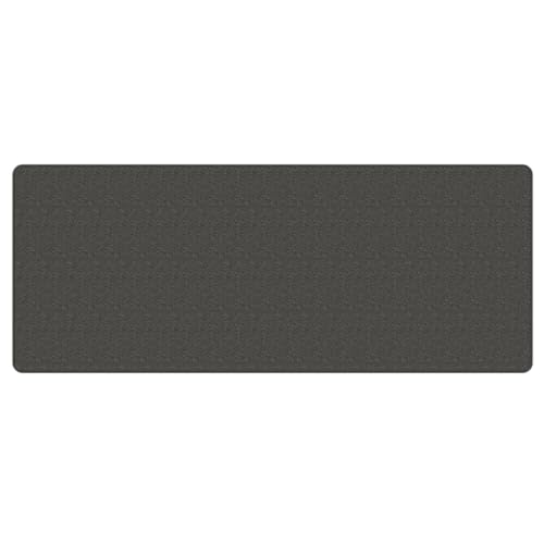 HEFZGDB Teppichläufer Sisal-Optik Anthrazit 80x200 cm Tapis Wohnzimmerteppich Teppich Wohnzimmer Teppich Flur für Wohnbereich Speisesaal Arbeitszimmer Sitzungszimmer von HEFZGDB