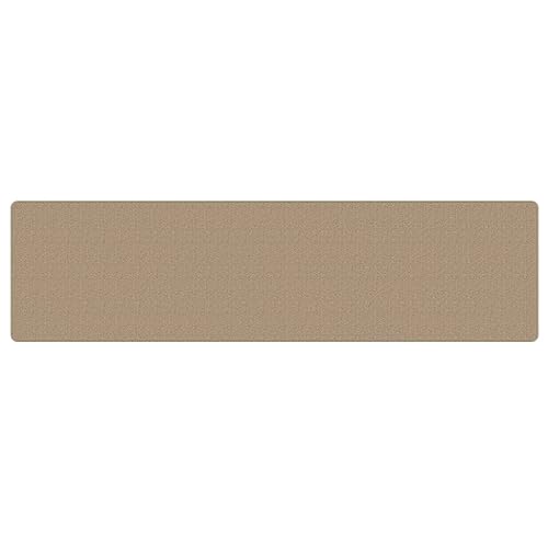 HEFZGDB Teppichläufer Sisal-Optik Sandfarben 80x300 cm Tapis Wohnzimmerteppich Teppich Wohnzimmer Teppich Flur für Wohnbereich Speisesaal Arbeitszimmer Sitzungszimmer von HEFZGDB
