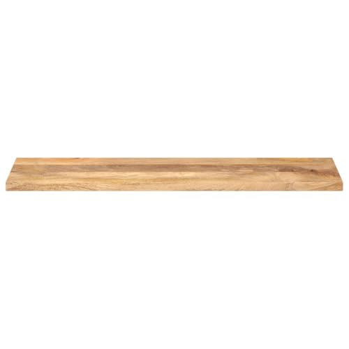 HEFZGDB Tischplatte 110x20x2,5 cm Rechteckig Massivholz Mango Schreibtische Küchenarbeitsplatte Schreibtischplatte Desk für Küche Büro Konferenzraum Studienraum von HEFZGDB