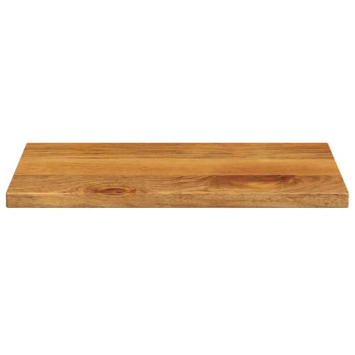 HEFZGDB Tischplatte 50x30x2,5 cm Rechteckig Massivholz Mango Schreibtische Küchenarbeitsplatte Schreibtischplatte Desk für Küche Büro Konferenzraum Studienraum von HEFZGDB