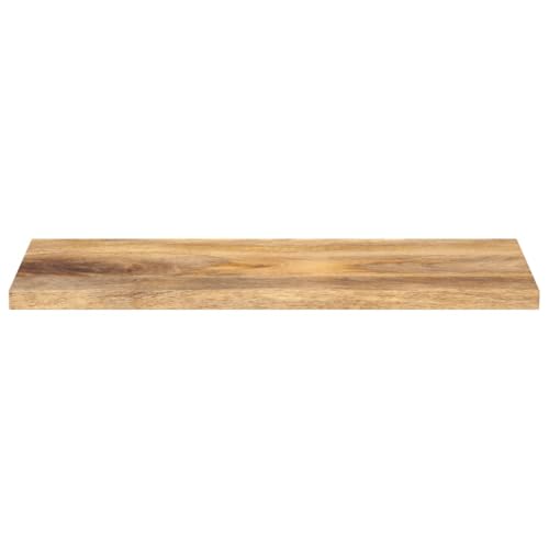 HEFZGDB Tischplatte 80x40x2,5 cm Rechteckig Massivholz Mango Schreibtische Küchenarbeitsplatte Schreibtischplatte Desk für Küche Büro Konferenzraum Studienraum von HEFZGDB