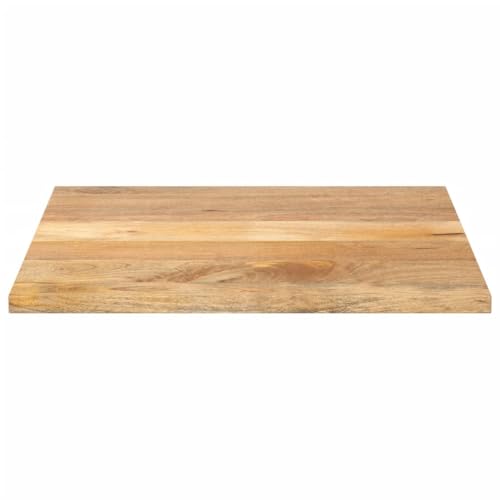 HEFZGDB Tischplatte 80x80x2,5 cm Quadratisch Massivholz Mango Schreibtische Küchenarbeitsplatte Schreibtischplatte Desk für Küche Büro Konferenzraum Studienraum von HEFZGDB