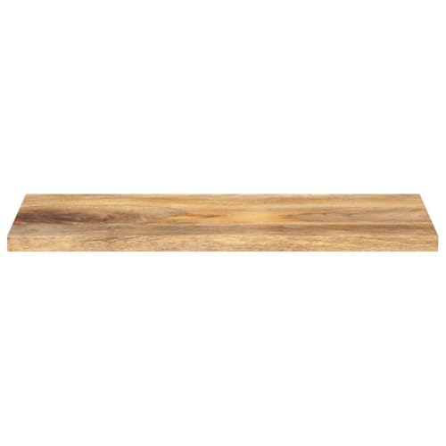 HEFZGDB Tischplatte 90x20x2,5 cm Rechteckig Massivholz Mango Schreibtische Küchenarbeitsplatte Schreibtischplatte Desk für Küche Büro Konferenzraum Studienraum von HEFZGDB