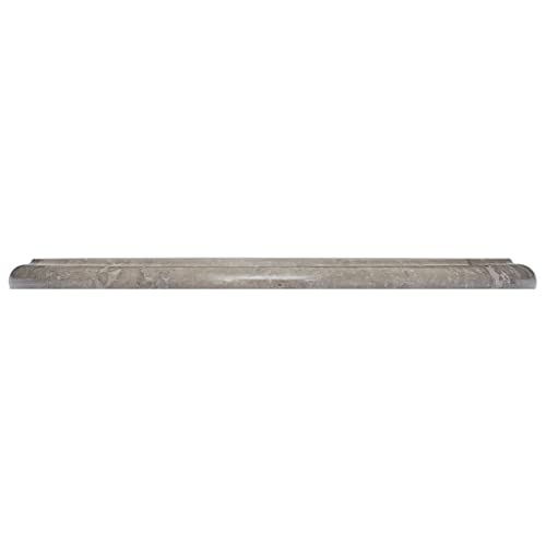 HEFZGDB Tischplatte Grau Ø40x2,5 cm Marmor Study Table Arbeitsplatte Schreibtisch Schreibtischplatte für Küche Konferenzraum Büro Studienraum von HEFZGDB