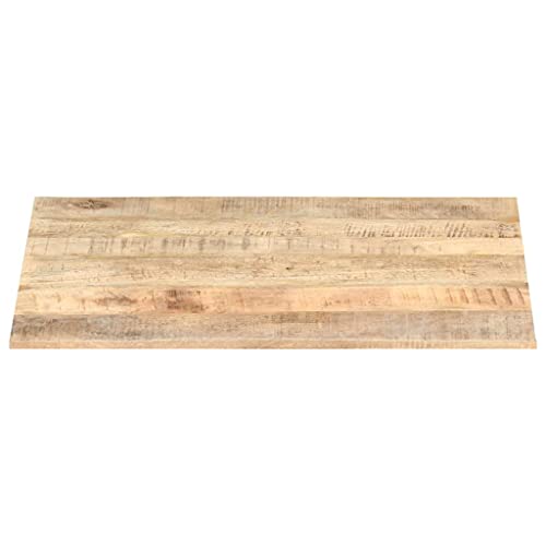 HEFZGDB Tischplatte Massivholz Mango 15-16 mm 70x60 cm Küchentisch Arbeitsplatte Küchenarbeitsplatte Schreibtische für Konferenzraum Küche Studienraum Büro von HEFZGDB