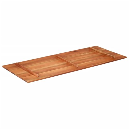 HEFZGDB Tischplatte Massivholz Palisander 15-16 mm 60×140 cm Küchentisch Arbeitsplatte Küchenarbeitsplatte Schreibtische für Konferenzraum Küche Studienraum Büro von HEFZGDB