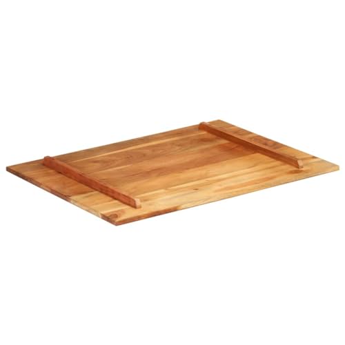 HEFZGDB Tischplatte Massivholz Palisander 15-16 mm 60×80 cm Küchentisch Arbeitsplatte Küchenarbeitsplatte Schreibtische für Konferenzraum Küche Studienraum Büro von HEFZGDB