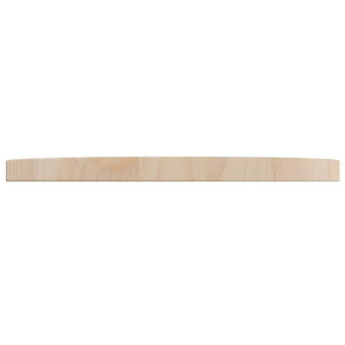 HEFZGDB Tischplatte Ø40x2,5 cm Massivholz Kiefer Schreibtische Küchenarbeitsplatte Schreibtischplatte Bürotisch für Konferenzraum Studienraum Küche Büro von HEFZGDB