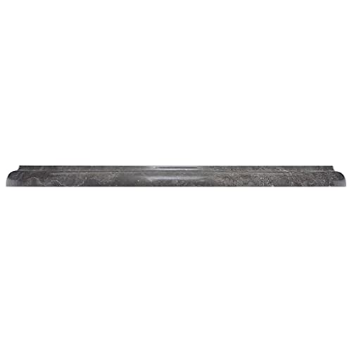 HEFZGDB Tischplatte Schwarz Ø40x2,5 cm Marmor Study Table Arbeitsplatte Schreibtisch Schreibtischplatte für Küche Konferenzraum Büro Studienraum von HEFZGDB
