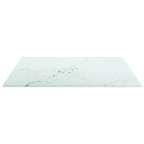 HEFZGDB Tischplatte Weiß 40x40 cm 6 mm Hartglas in Marmoroptik Study Table Arbeitsplatte Küchenarbeitsplatte Esstisch für Büro Studienraum Küche Konferenzraum HEFZGDB Tischplatte Weiß 40x40 cm 6 mm Hartglas in Marmoroptik Study Table Arbeitsplatte Küchenarbeitsplatte Esstisch für Büro Studienraum Küche Konferenzraum von HEFZGDB