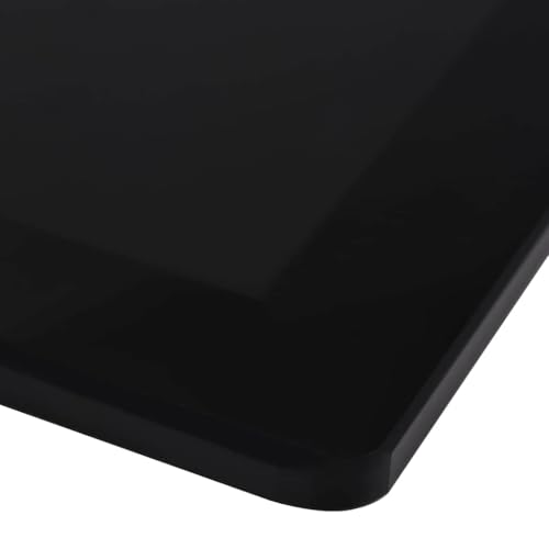 HEFZGDB Tischplatte aus gehärtetem Glas Quadratisch 700 x 700 mm Study Table Arbeitsplatte Küchenarbeitsplatte Esstisch für Büro Studienraum Küche Konferenzraum von HEFZGDB